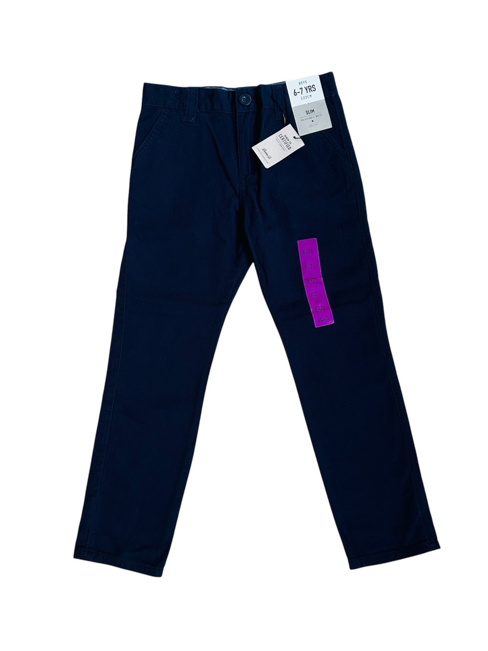 NWT Denim&Co Pants Size 6-7 Years